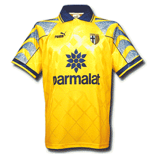A.C. Parma '95/'96 + '96/'97 away kit